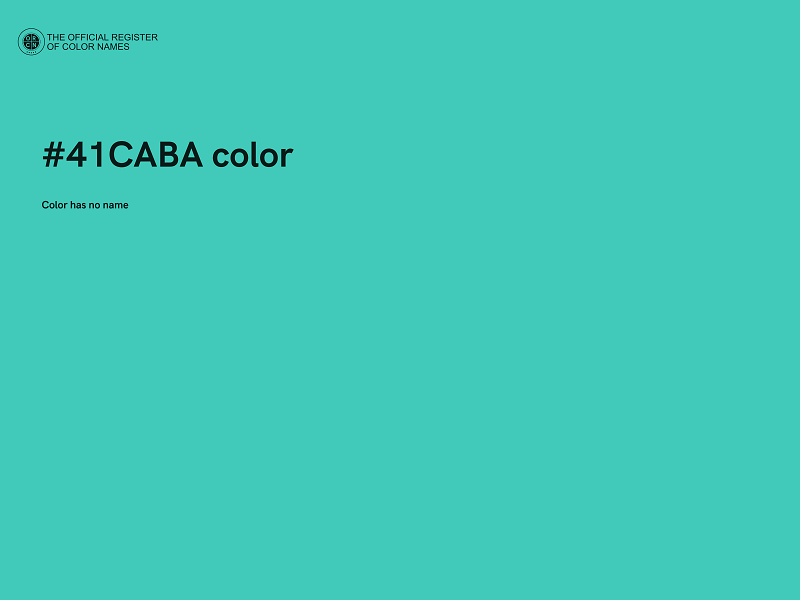 #41CABA color image