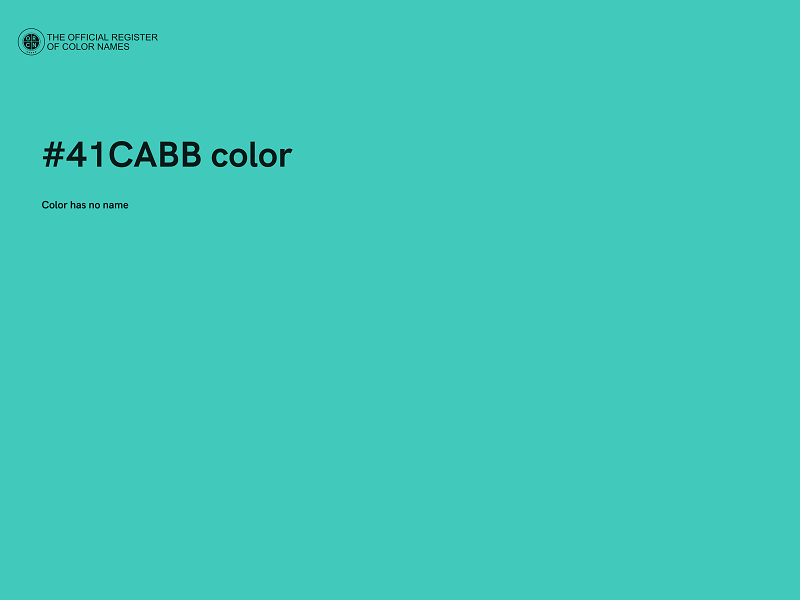 #41CABB color image