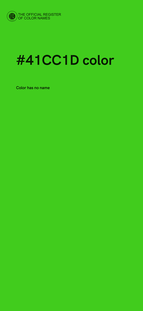 #41CC1D color image