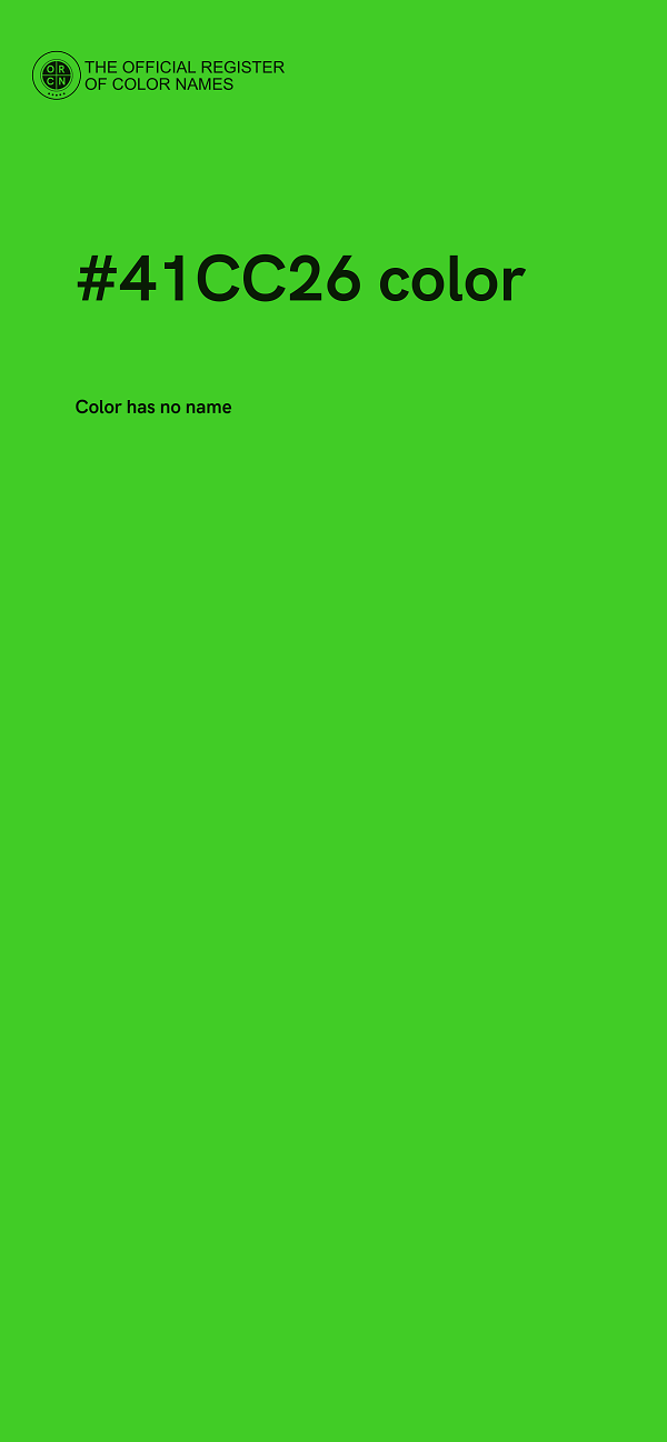 #41CC26 color image