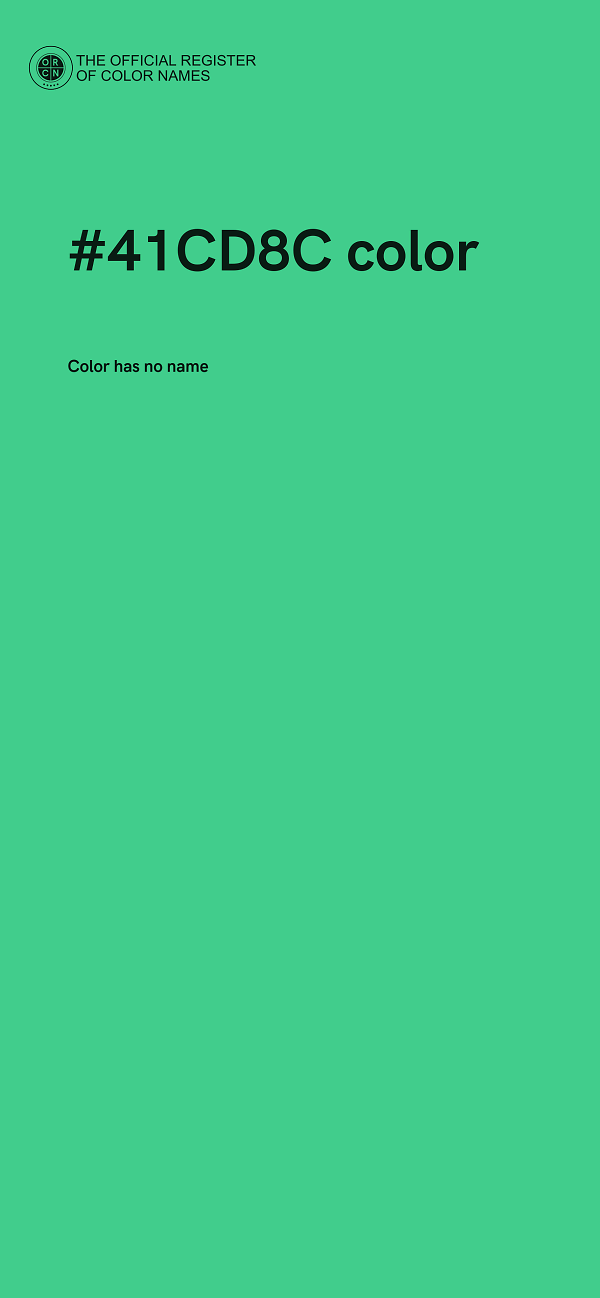 #41CD8C color image