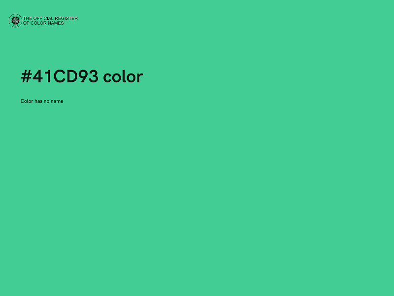 #41CD93 color image