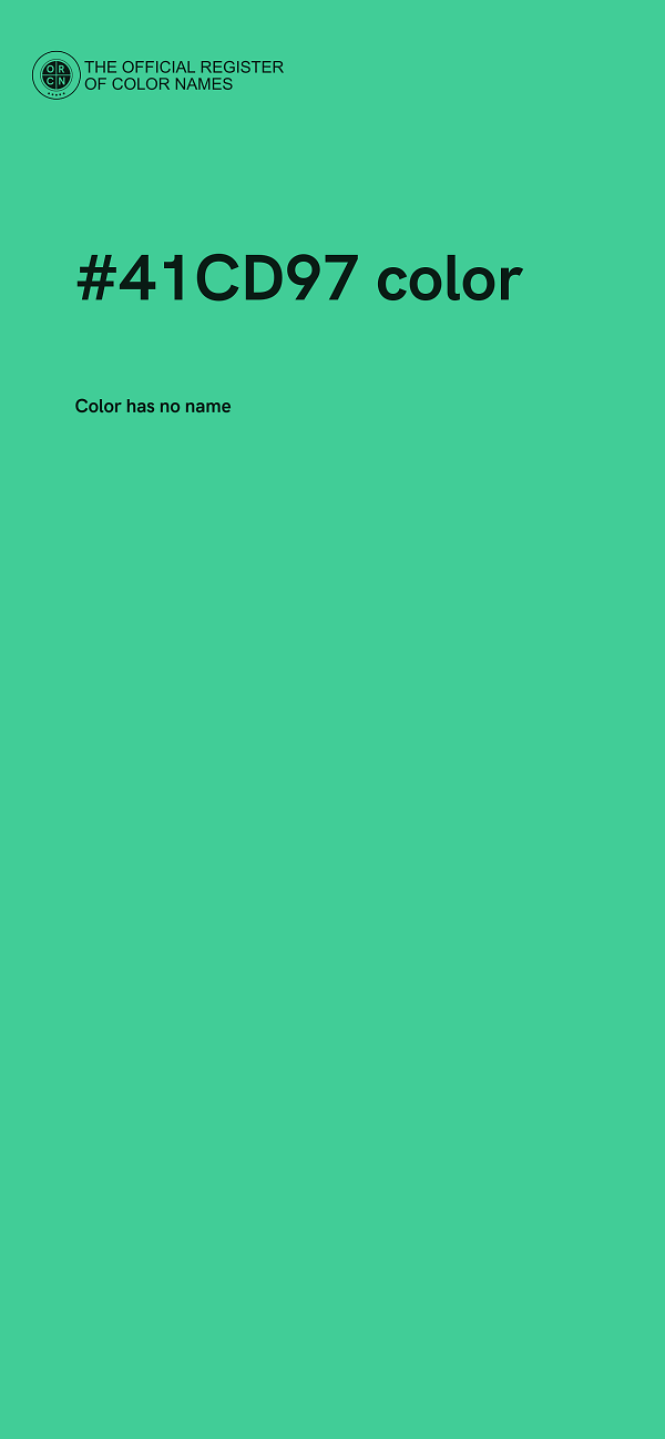 #41CD97 color image