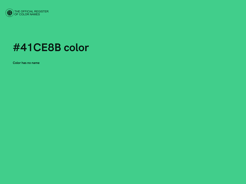 #41CE8B color image