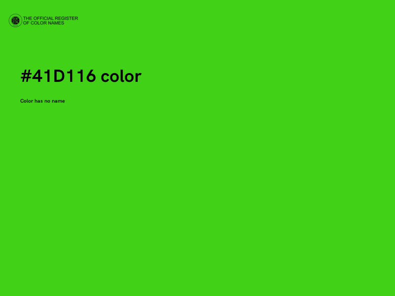 #41D116 color image