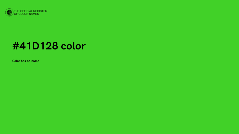 #41D128 color image