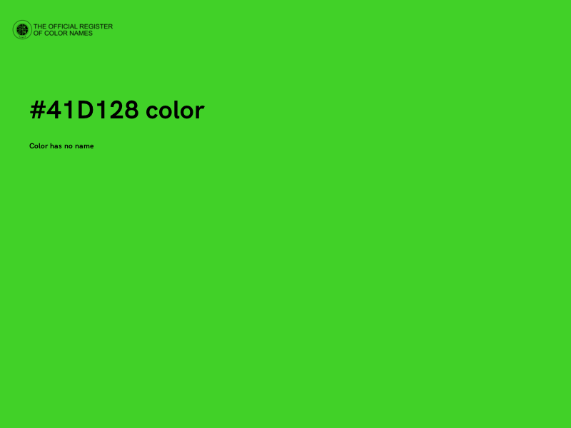#41D128 color image