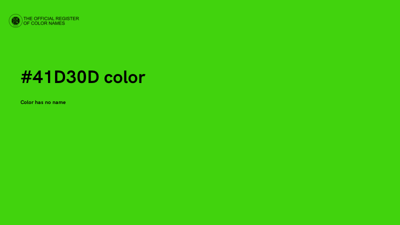 #41D30D color image