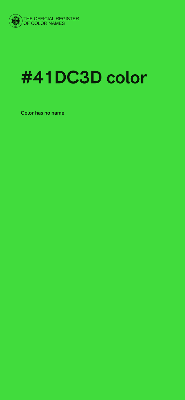 #41DC3D color image
