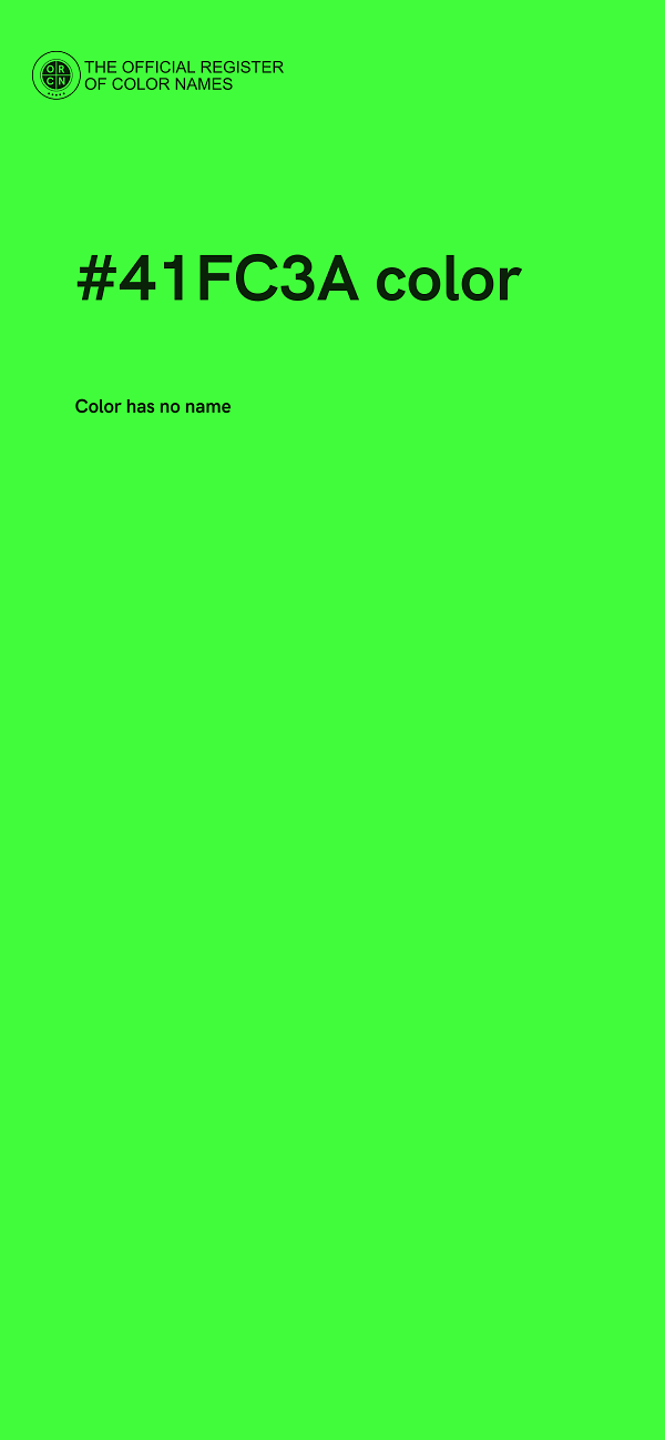 #41FC3A color image