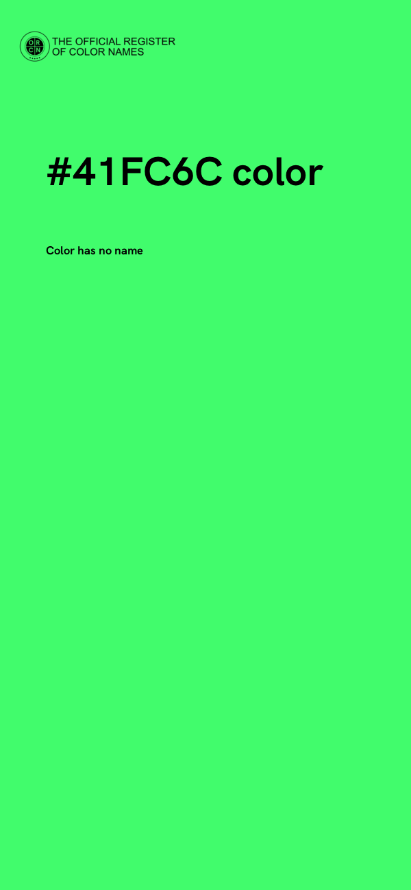 #41FC6C color image