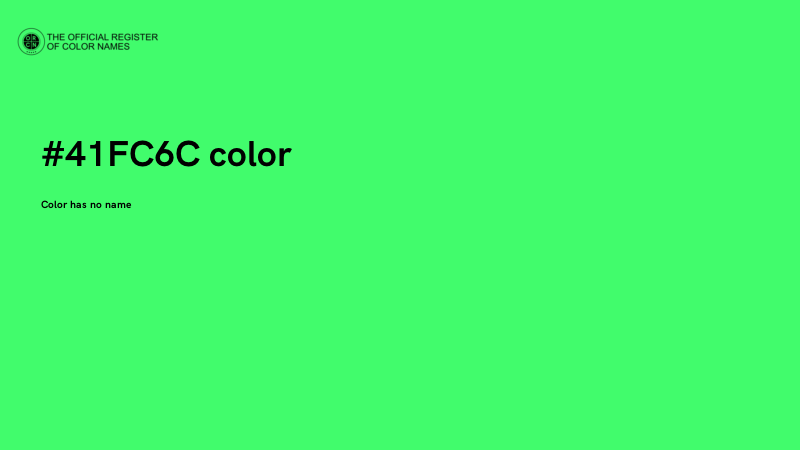 #41FC6C color image