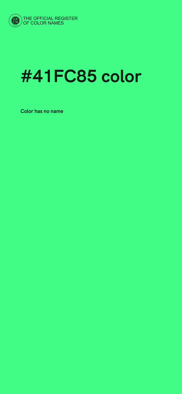 #41FC85 color image