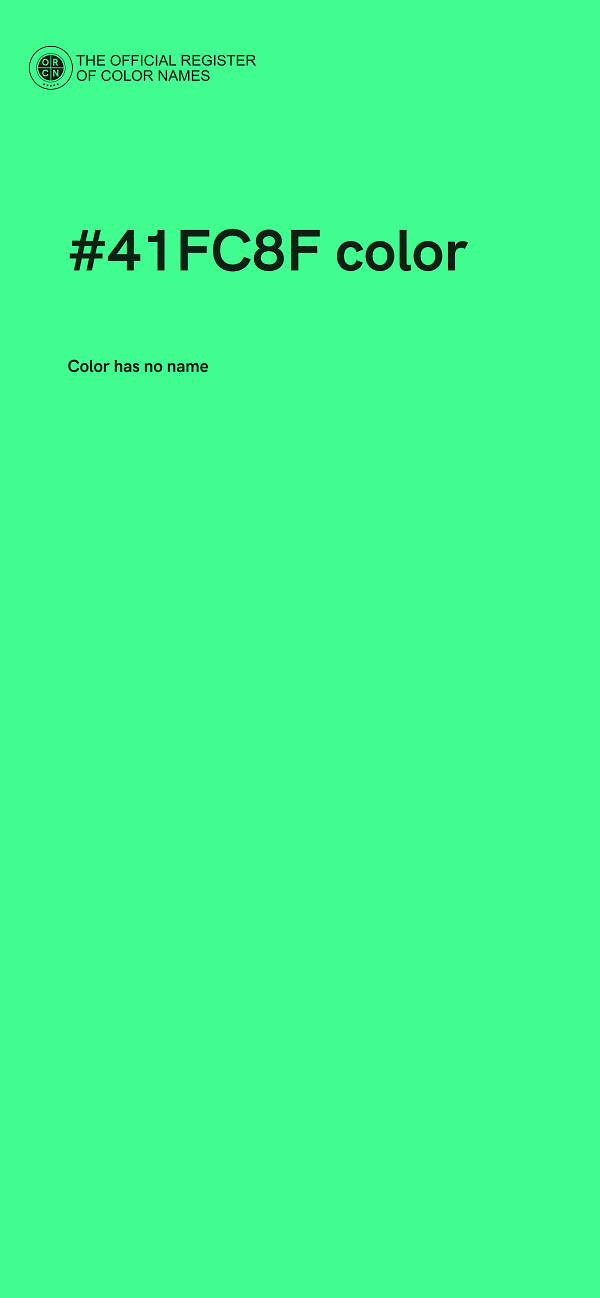 #41FC8F color image