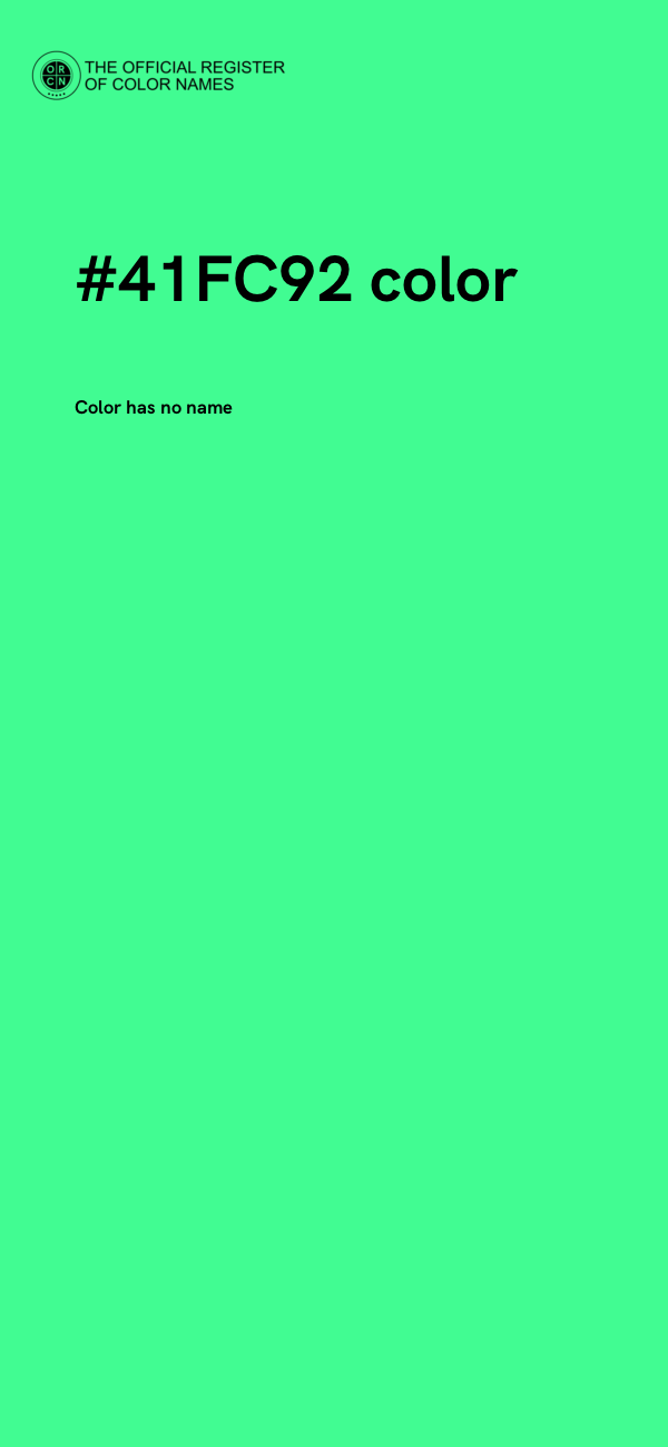 #41FC92 color image