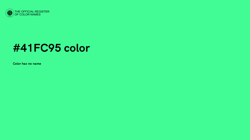 #41FC95 color image