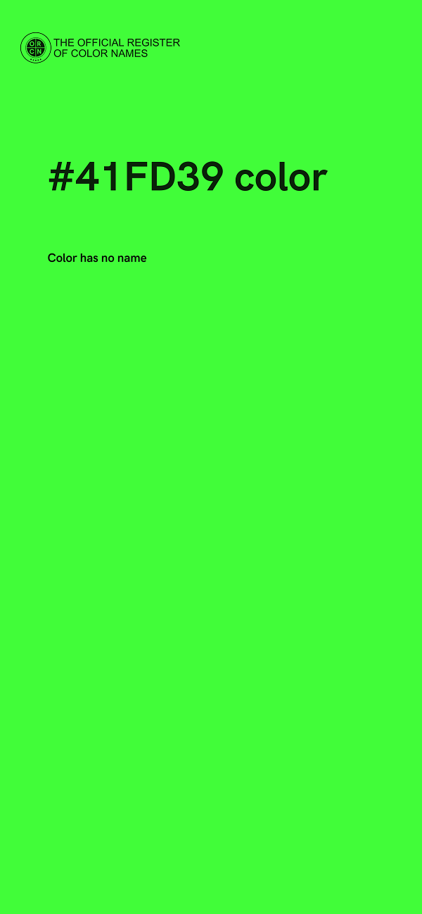 #41FD39 color image
