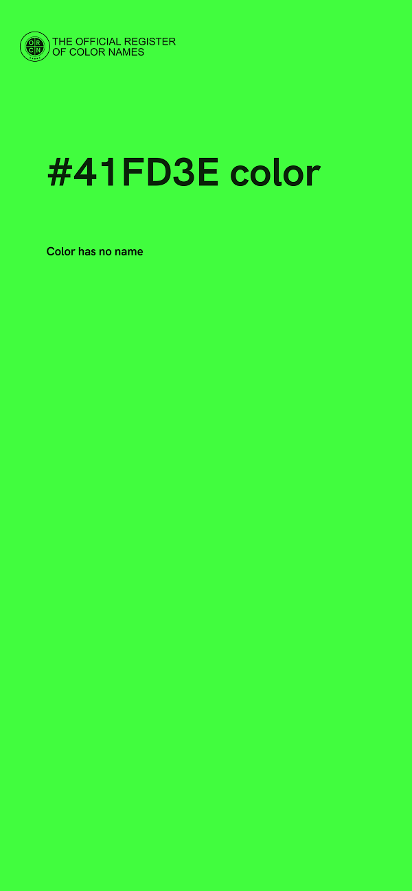#41FD3E color image