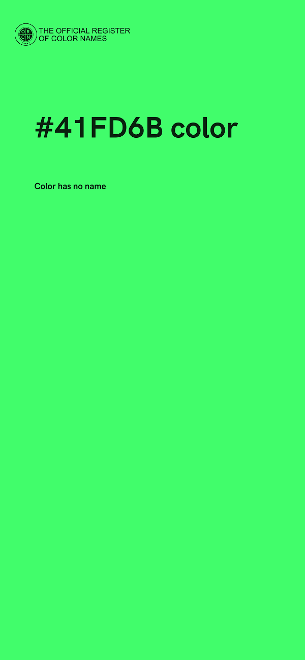 #41FD6B color image