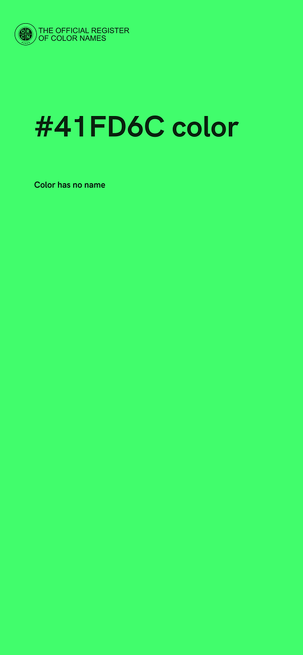 #41FD6C color image