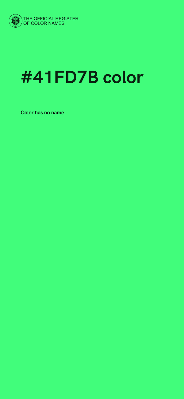 #41FD7B color image