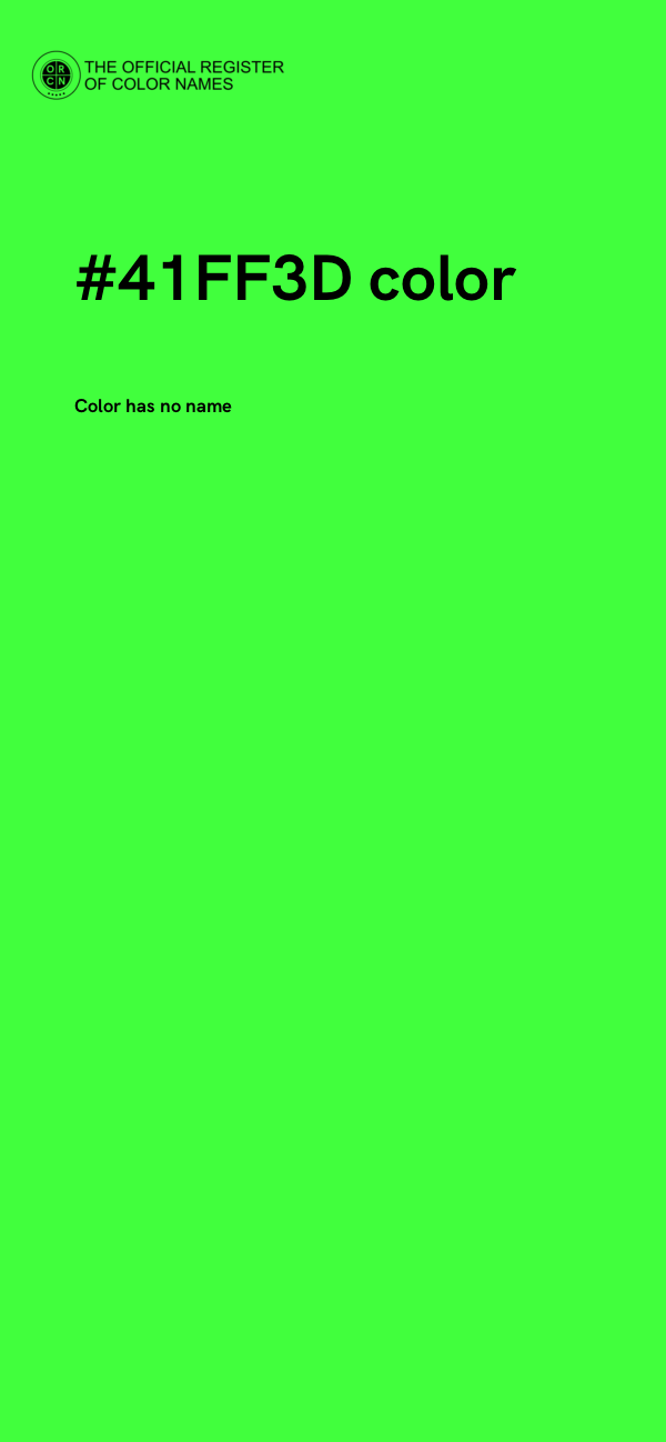 #41FF3D color image