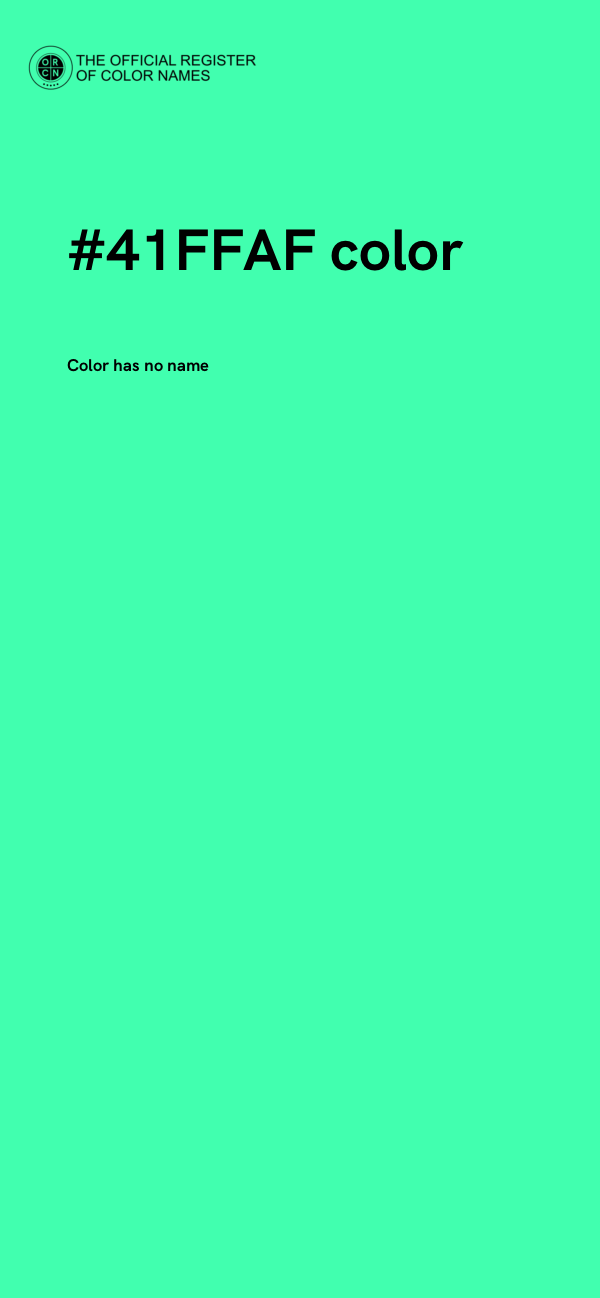 #41FFAF color image