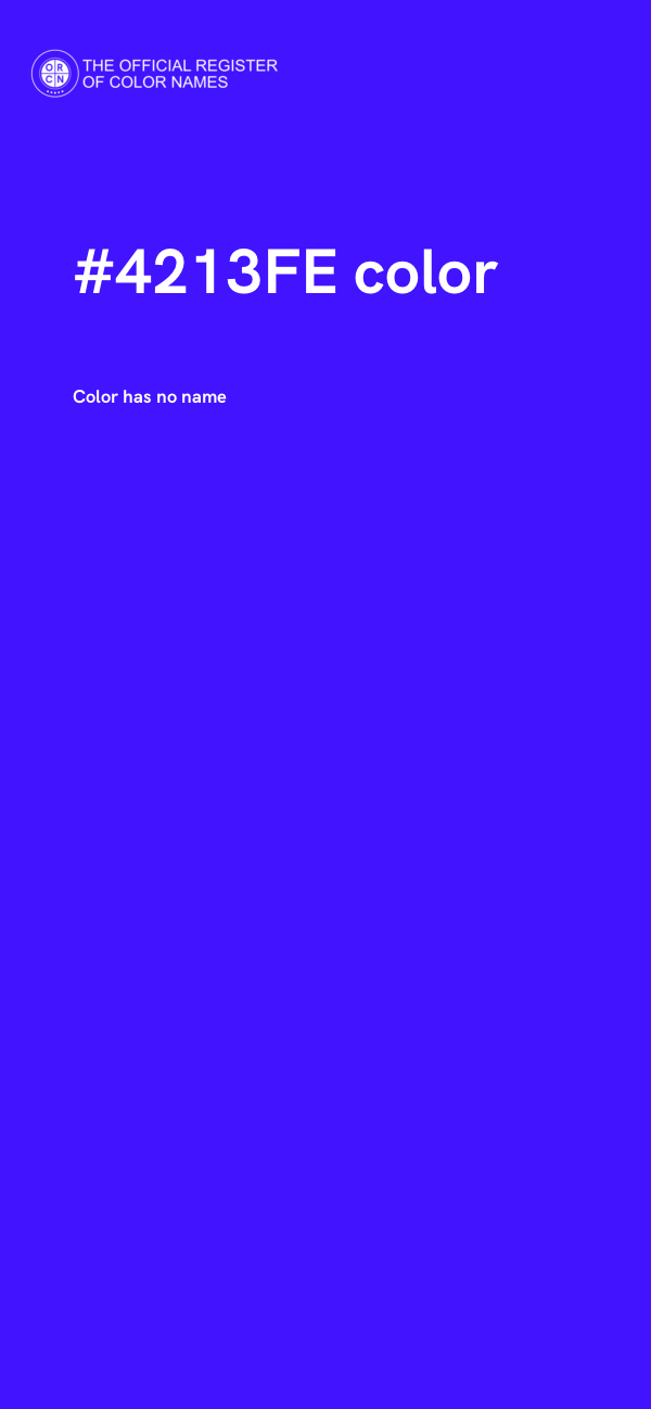 #4213FE color image