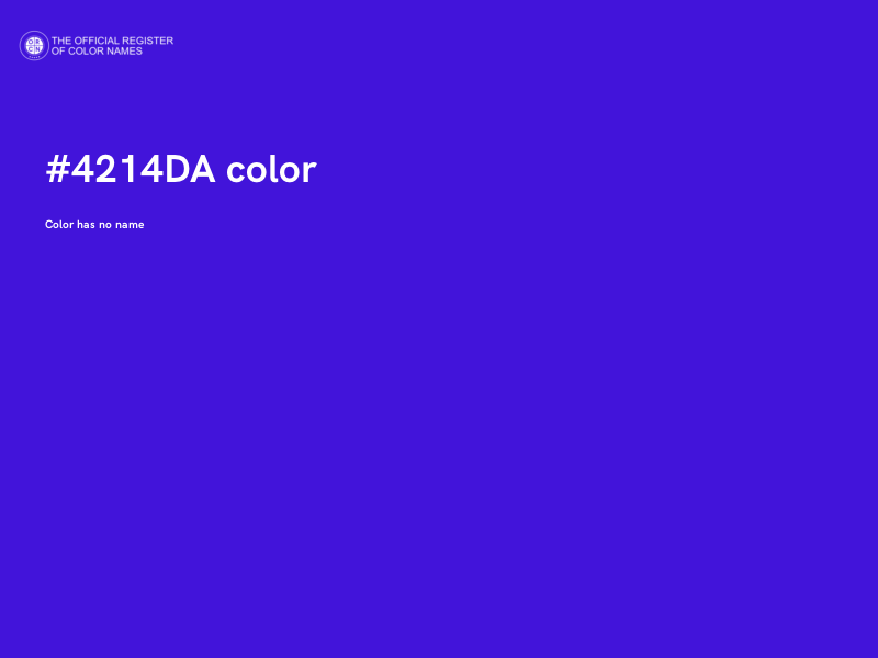 #4214DA color image
