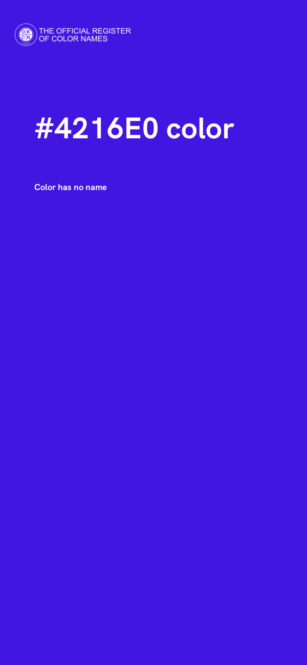 #4216E0 color image
