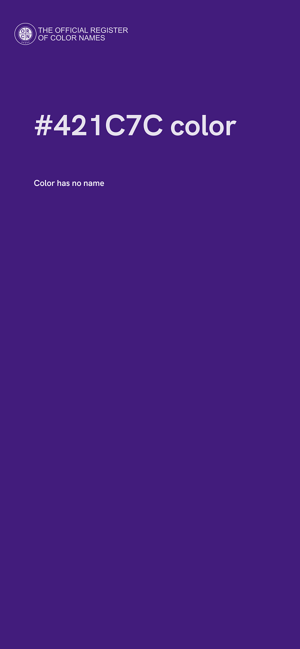#421C7C color image