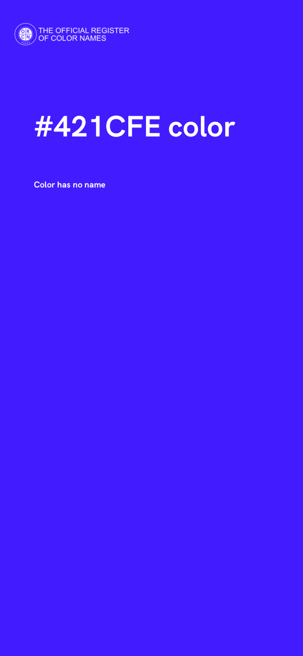 #421CFE color image