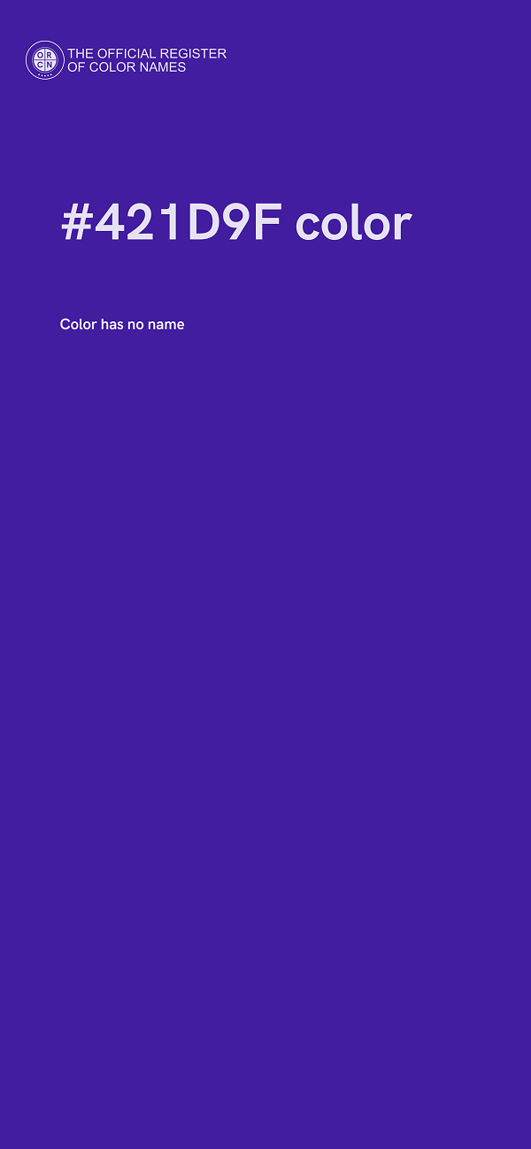 #421D9F color image