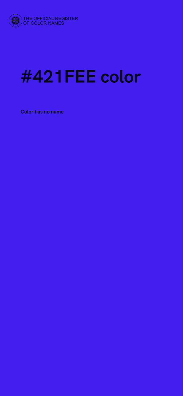 #421FEE color image