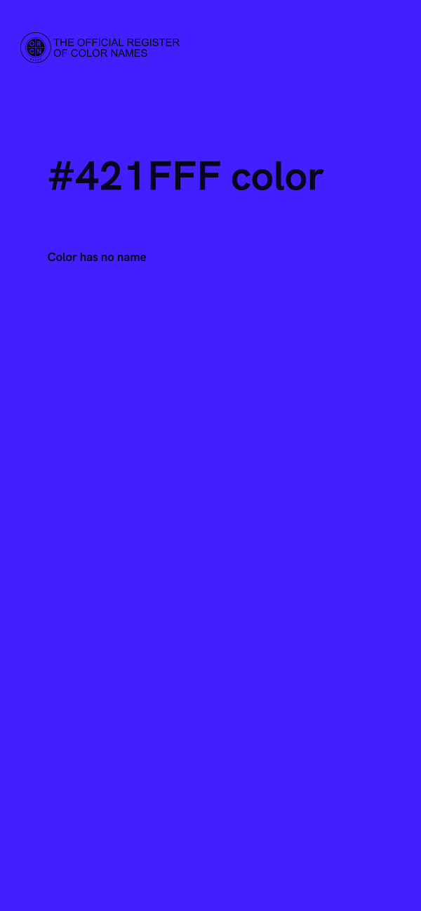 #421FFF color image