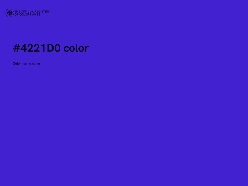 #4221D0 color image