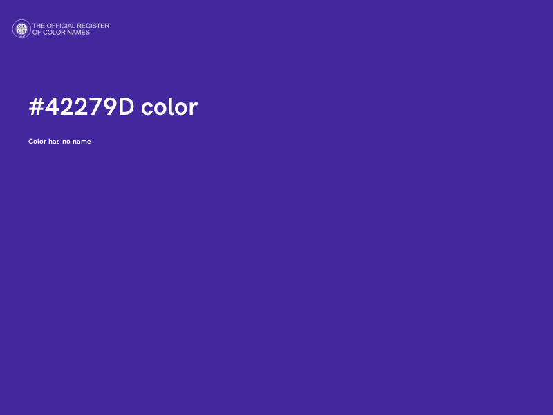 #42279D color image
