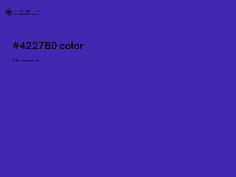 #4227B0 color image
