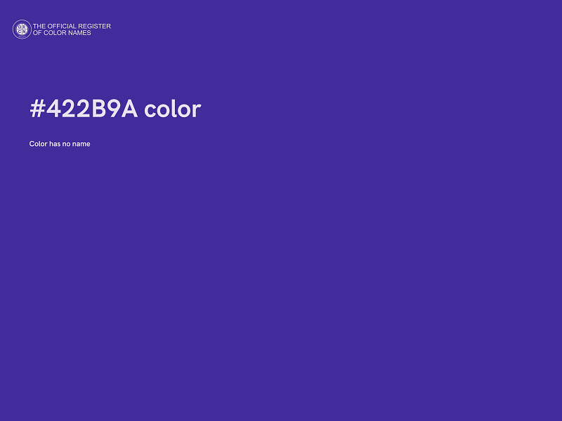 #422B9A color image