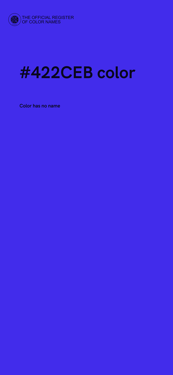 #422CEB color image