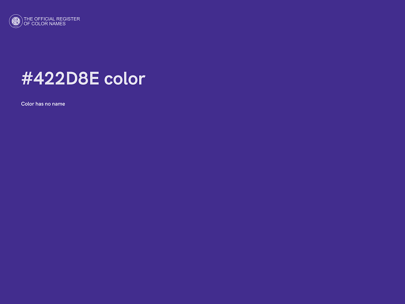 #422D8E color image