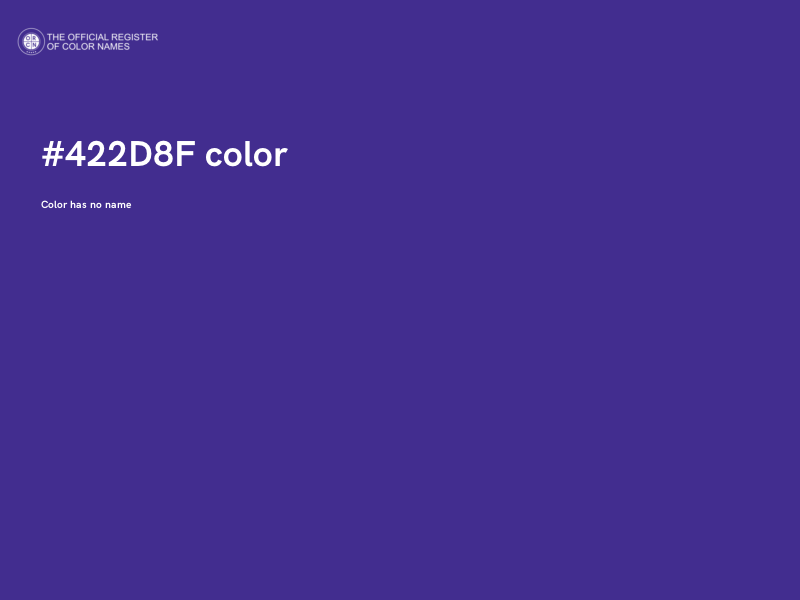 #422D8F color image