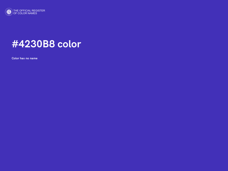 #4230B8 color image