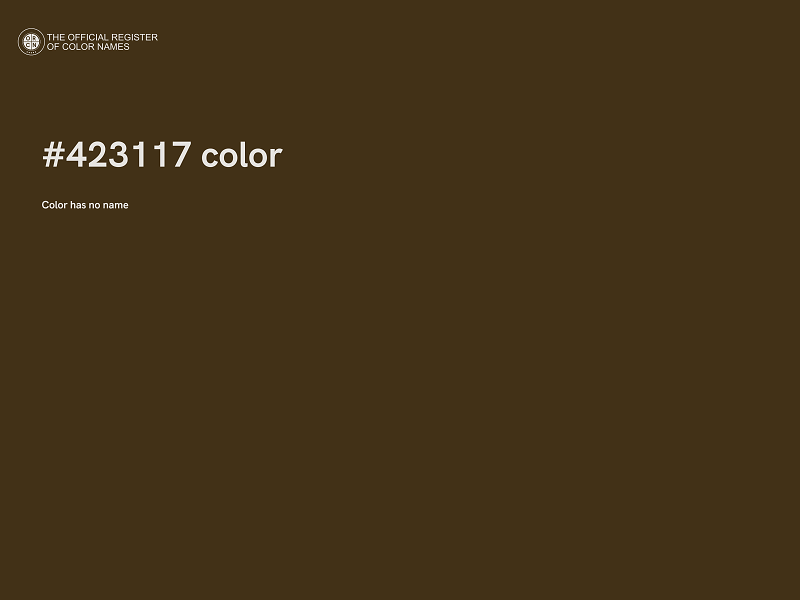 #423117 color image