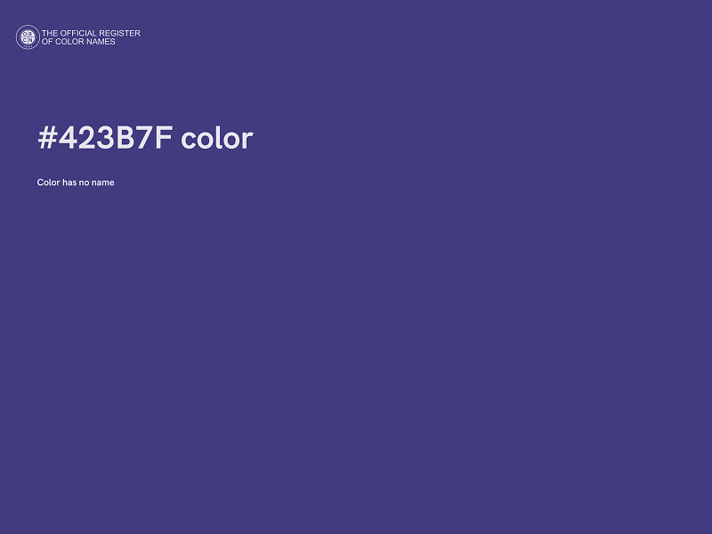 #423B7F color image
