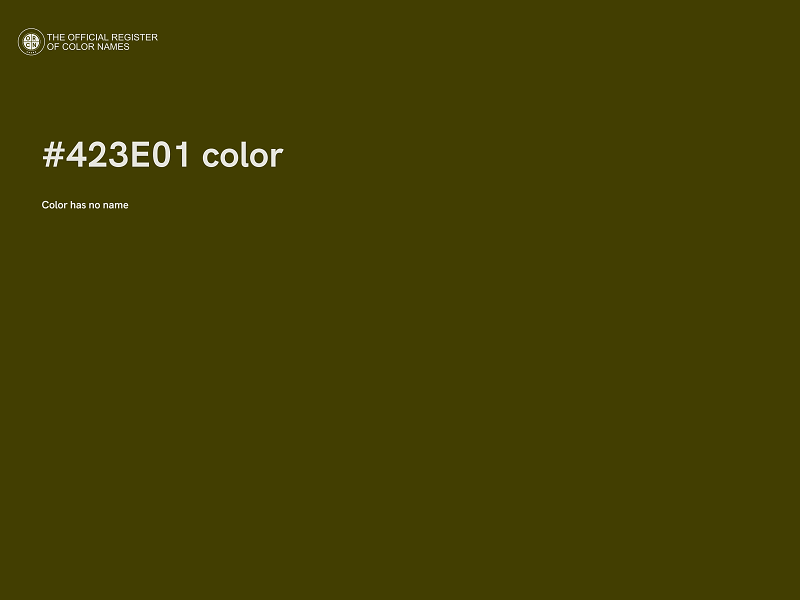 #423E01 color image