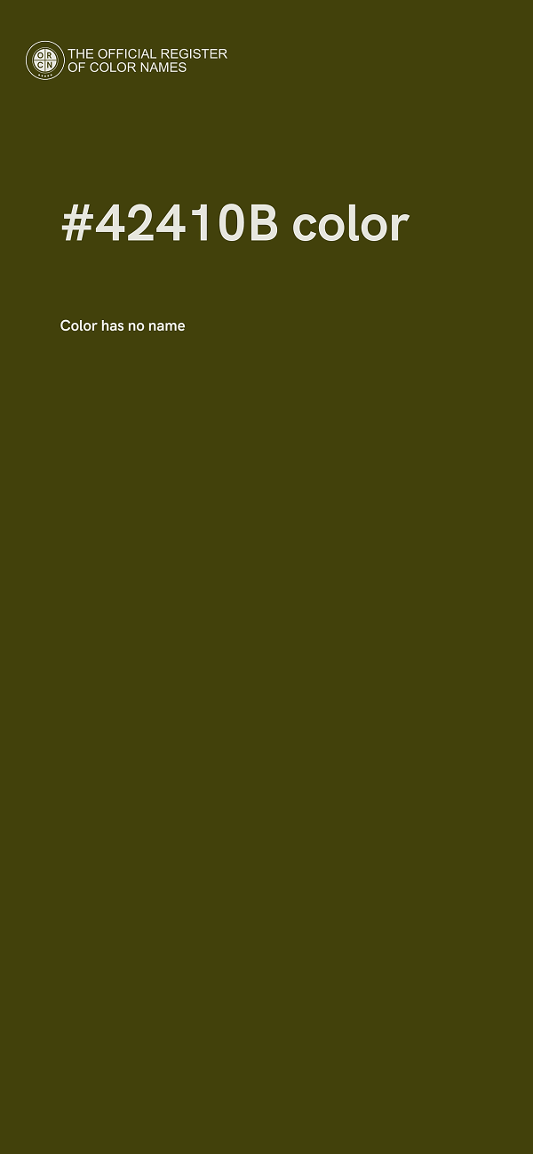 #42410B color image