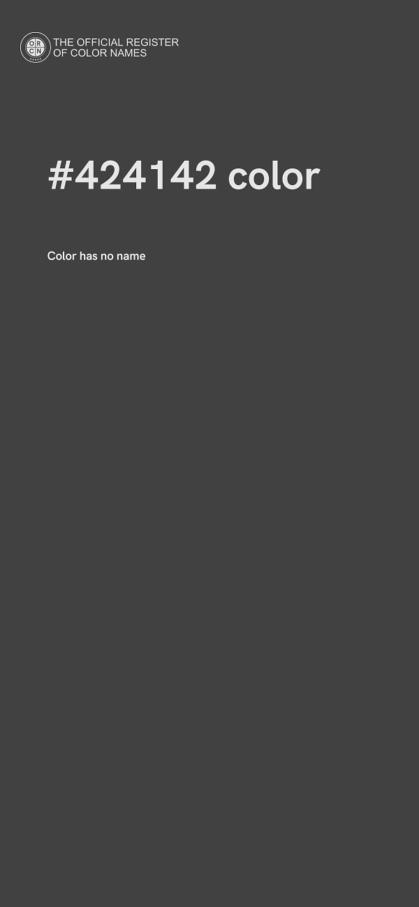 #424142 color image