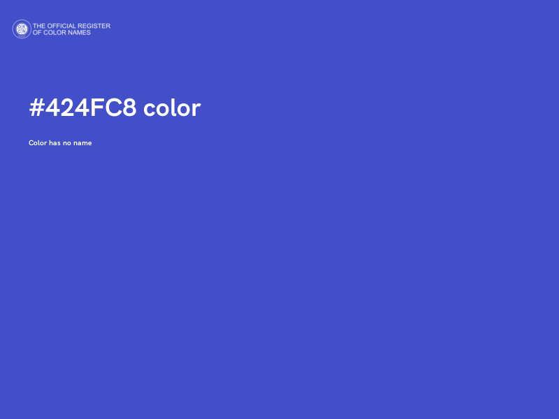 #424FC8 color image