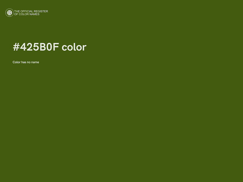 #425B0F color image